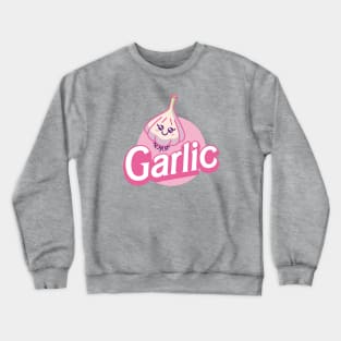 Garlic - it can be on anything! (pink) Crewneck Sweatshirt